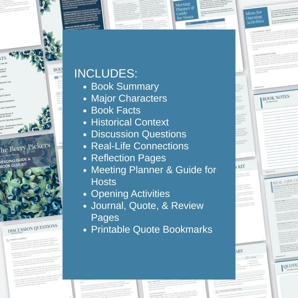 The Berry Pickers—Reader's Guide and Book Club Kit (Amanda Peters)