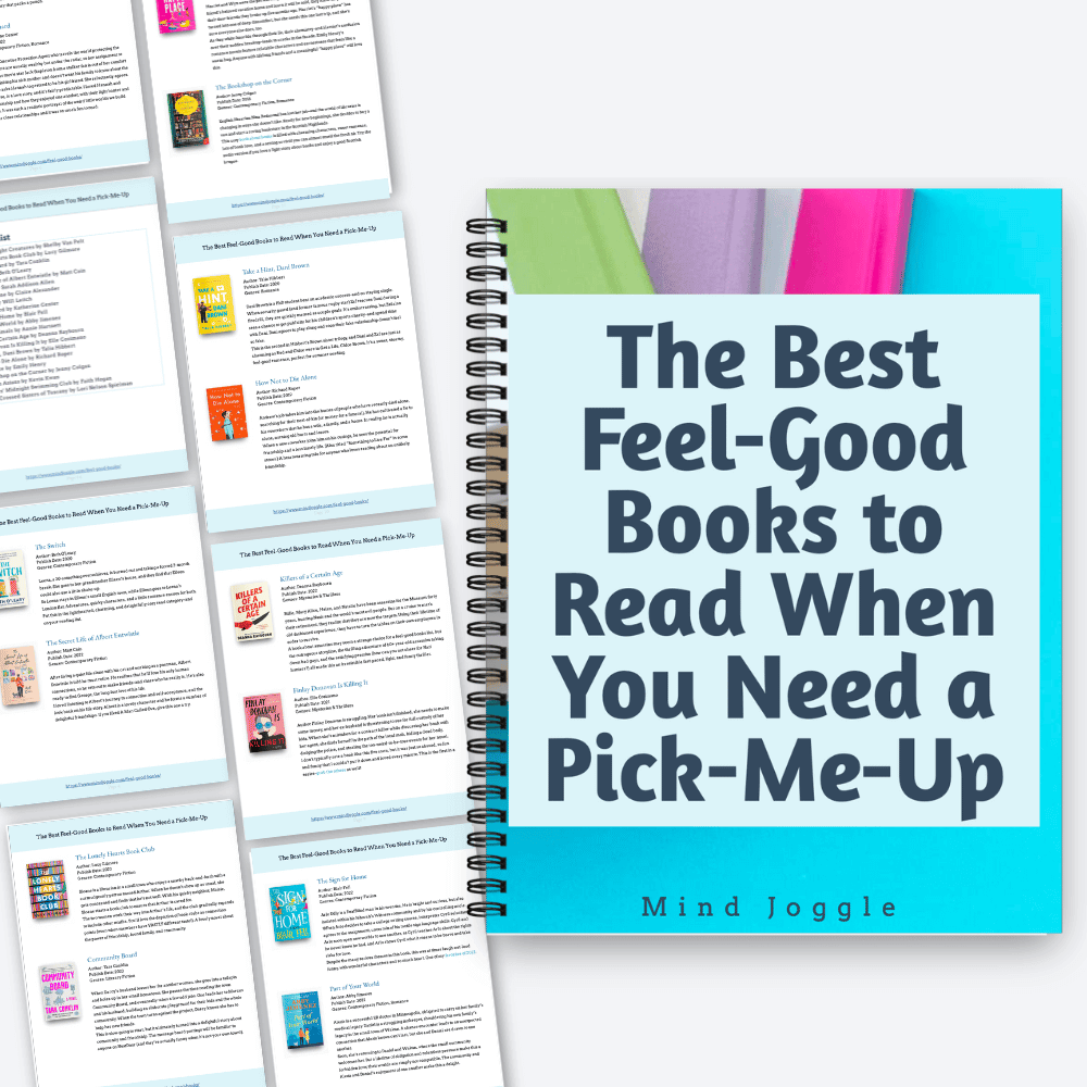 Books Pick Book List - Feel-Good Books to Read When You Need a Pick-Me-Up – Mind ...