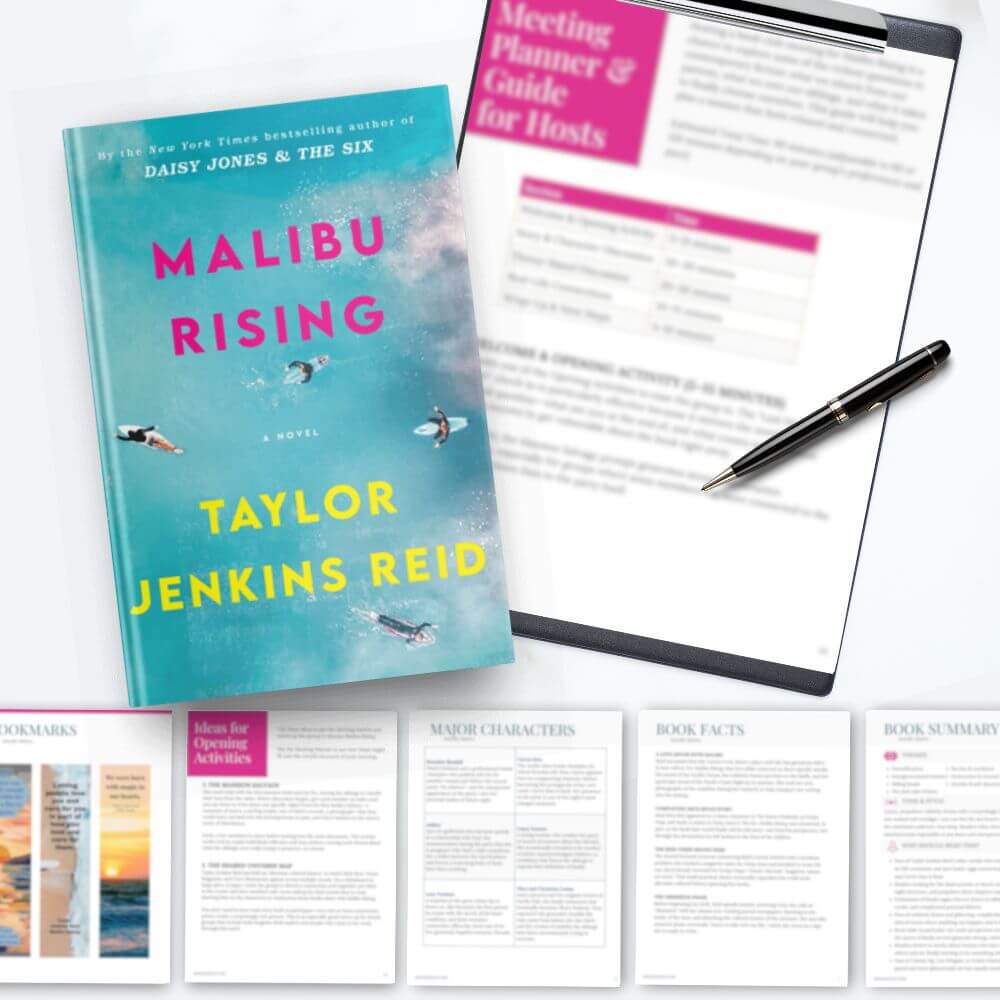 Malibu Rising—Reader's Guide and Book Club Kit (Taylor Jenkins Reid)