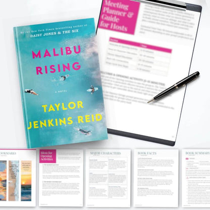 Malibu Rising—Reader's Guide and Book Club Kit (Taylor Jenkins Reid)