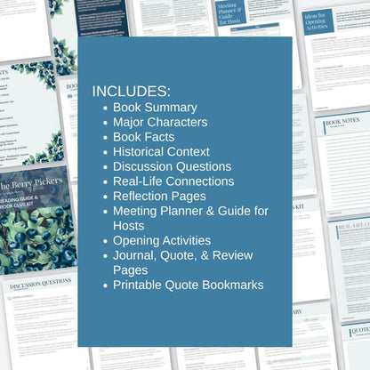 The Berry Pickers—Reader's Guide and Book Club Kit (Amanda Peters)
