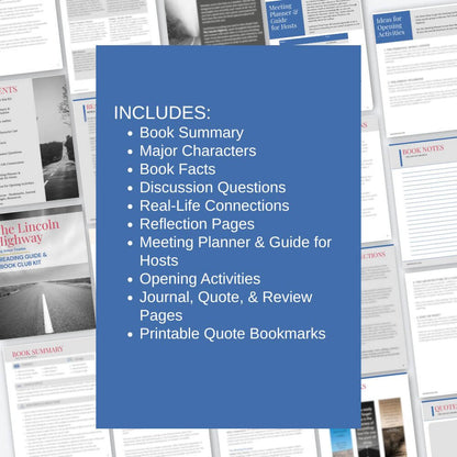 The Lincoln Highway—Reader's Guide and Book Club Kit (Amor Towles)