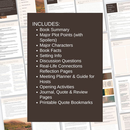 Wild Dark Shore Reader's Guide and Book Club Kit